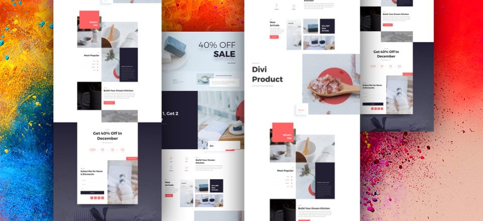 How to Design a Unique Featured Products Section with Divi & Our Exclusive Boutique Sale Landing Page