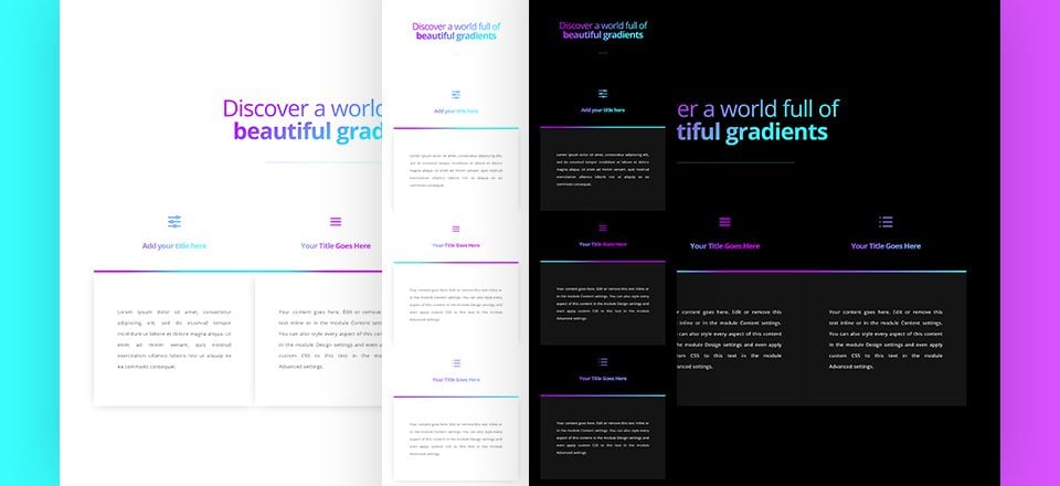 How to Apply a Gradient Text Color to Your Copy Using Divi’s Built-in Options Only