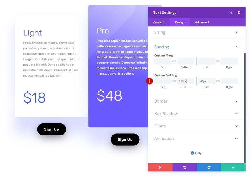 software sale landing page