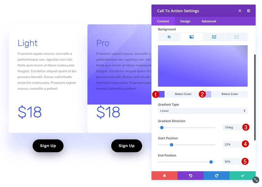 software sale landing page