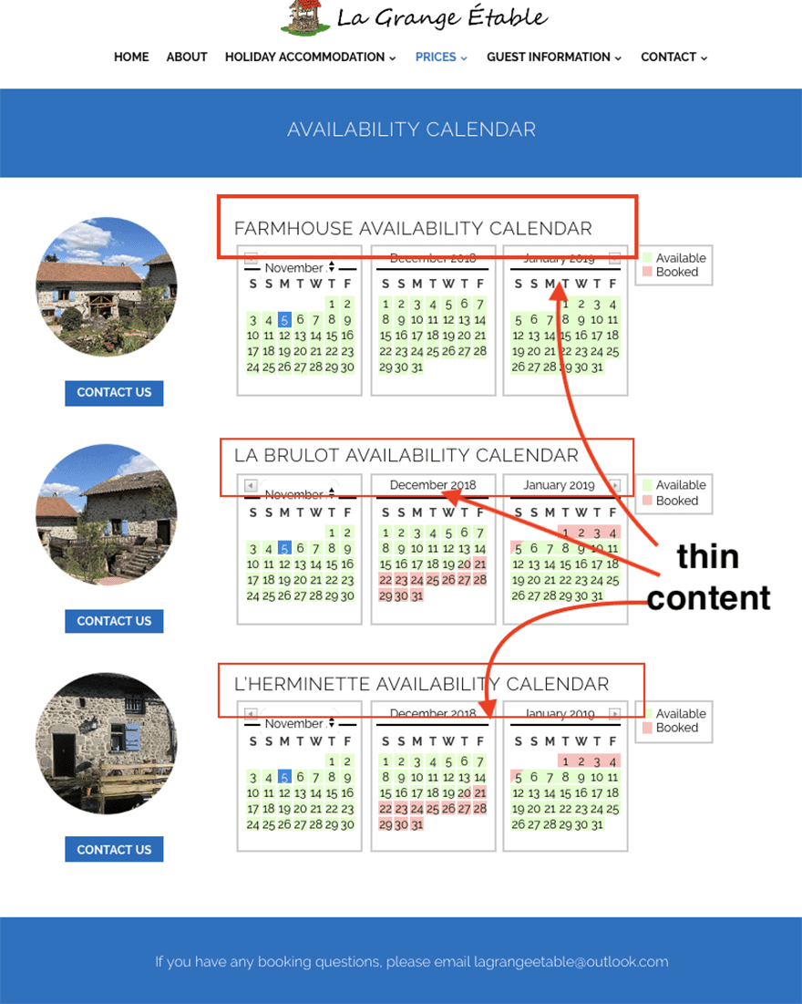 Google’s 4 Most-Important Ranking Algorithms - Thin Content