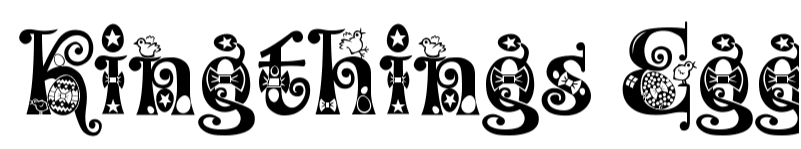 The Kingthings Eggypegg font.