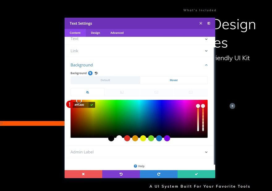 ui kit landing page