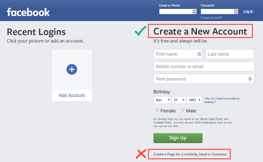 How to Use Facebook Login on Your Website - MarketingHub