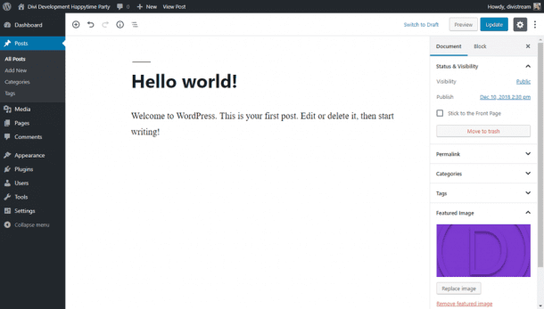 An Overview of 2019 the New Default WordPress Theme