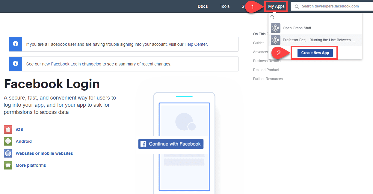 How to Use Facebook Login on Your Website - MarketingHub