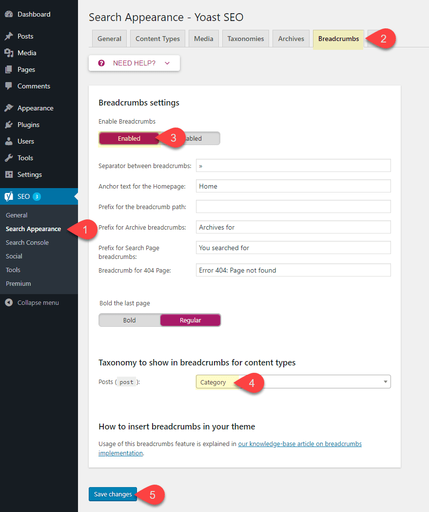 Everything you need to know about WordPress Breadcrumbs WPeka