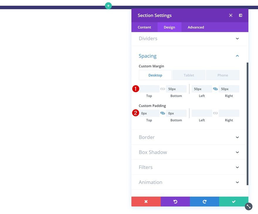 styling a pricing table