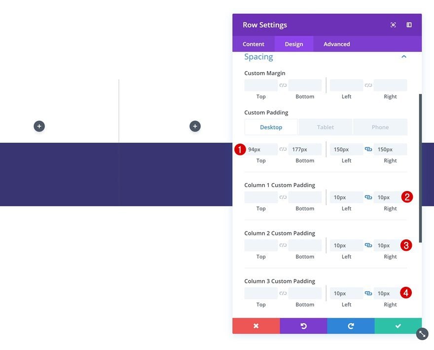 styling a pricing table