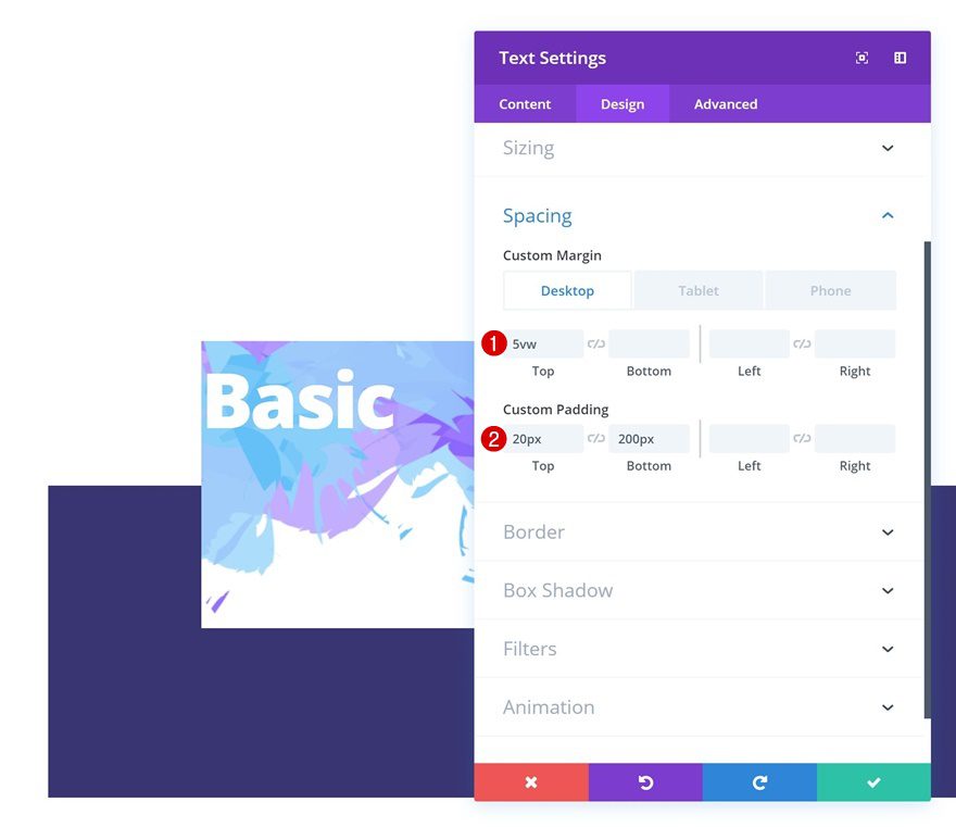 styling a pricing table