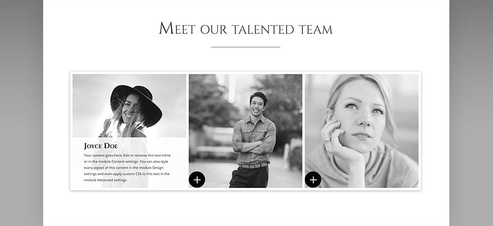 How To Add A Hover Effect To Team Member Bios In Divi