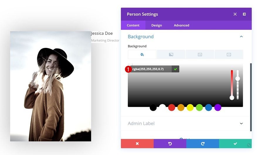 divi person module