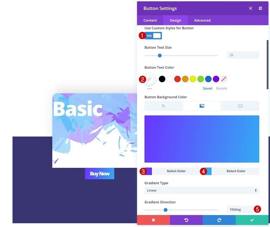 styling a pricing table