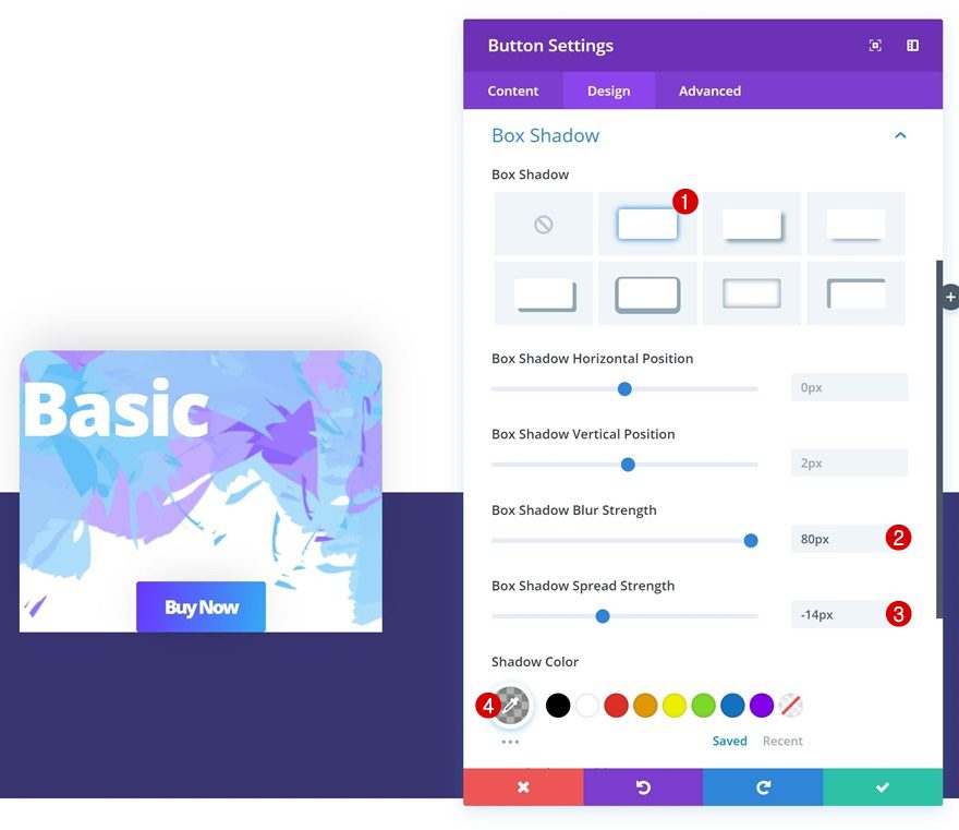 styling a pricing table