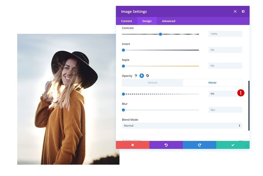 image on hover