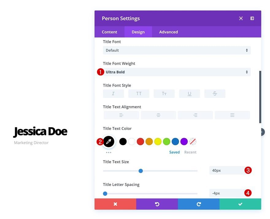 divi person module