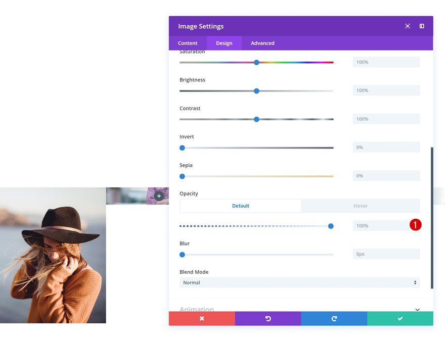 image on hover
