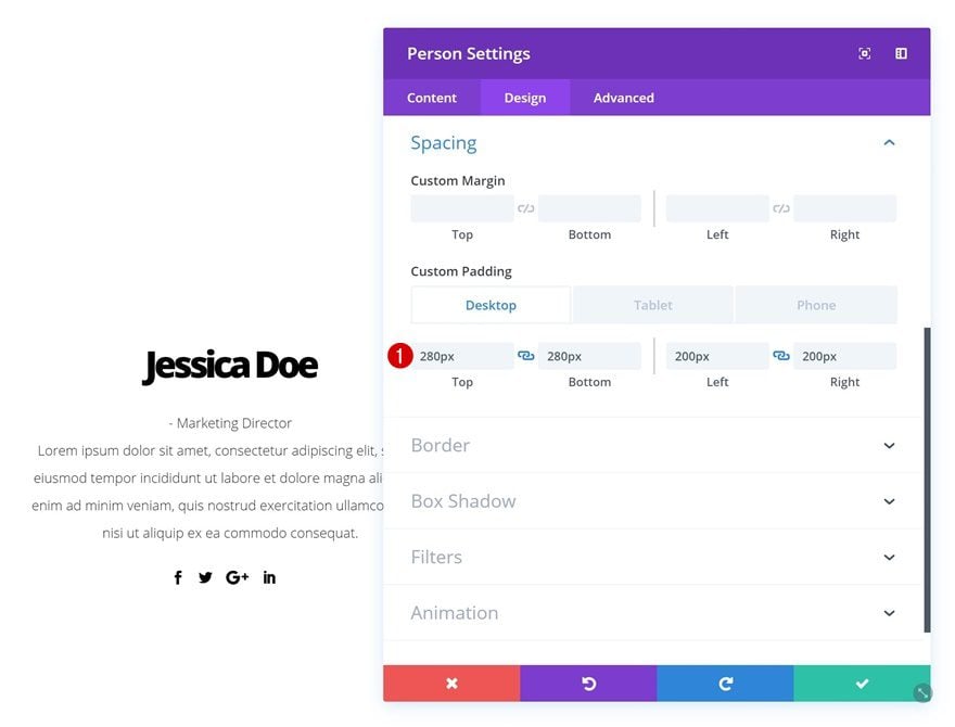 divi person module