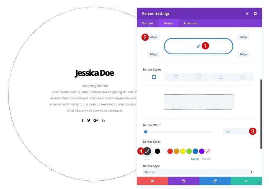 divi person module