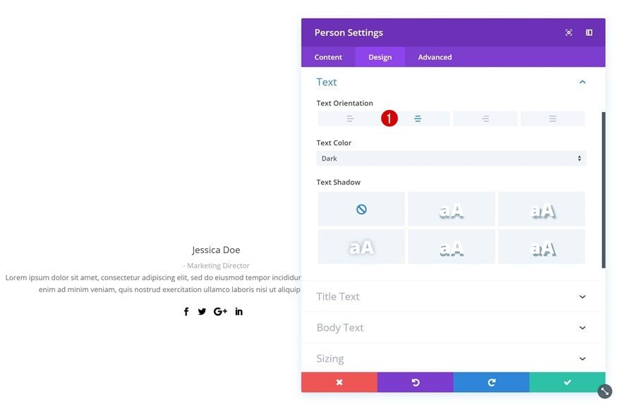 divi person module