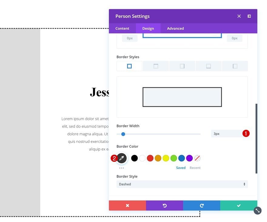 divi person module