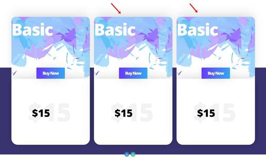 styling a pricing table