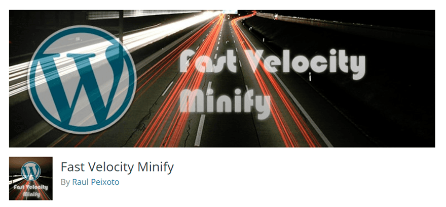 minficar html css javascript fast velocity