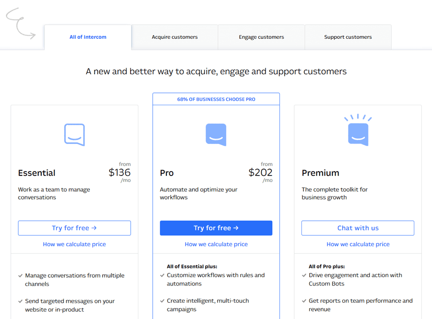 Intercom Live Chat