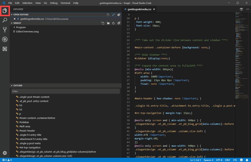 Visual Studio Code or VS Code