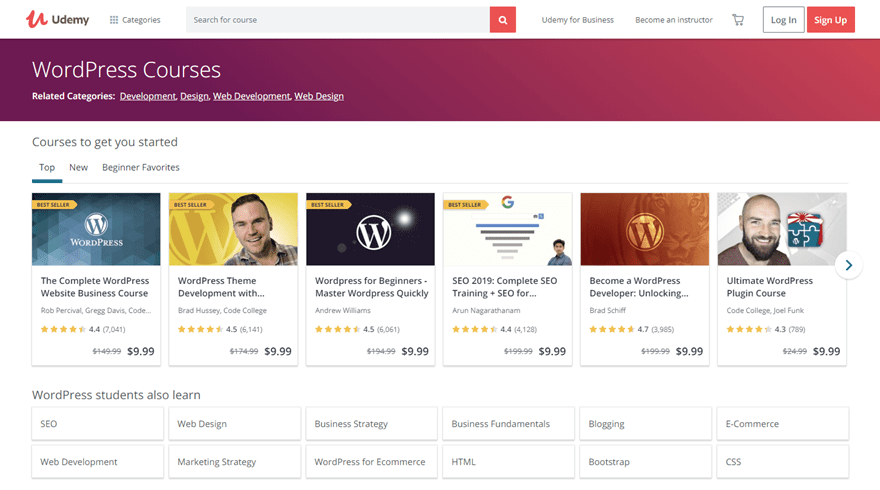 Free Wordpress Course