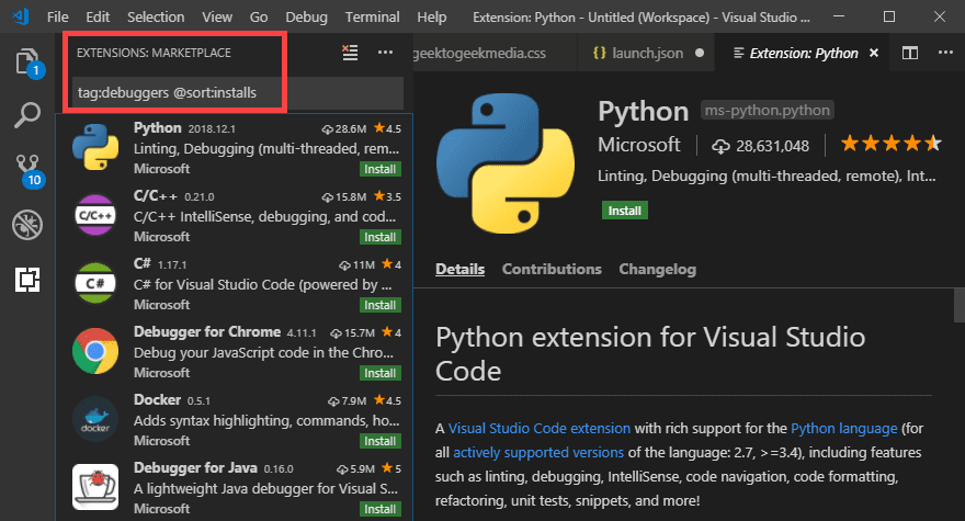Visual Studio Code or VS Code