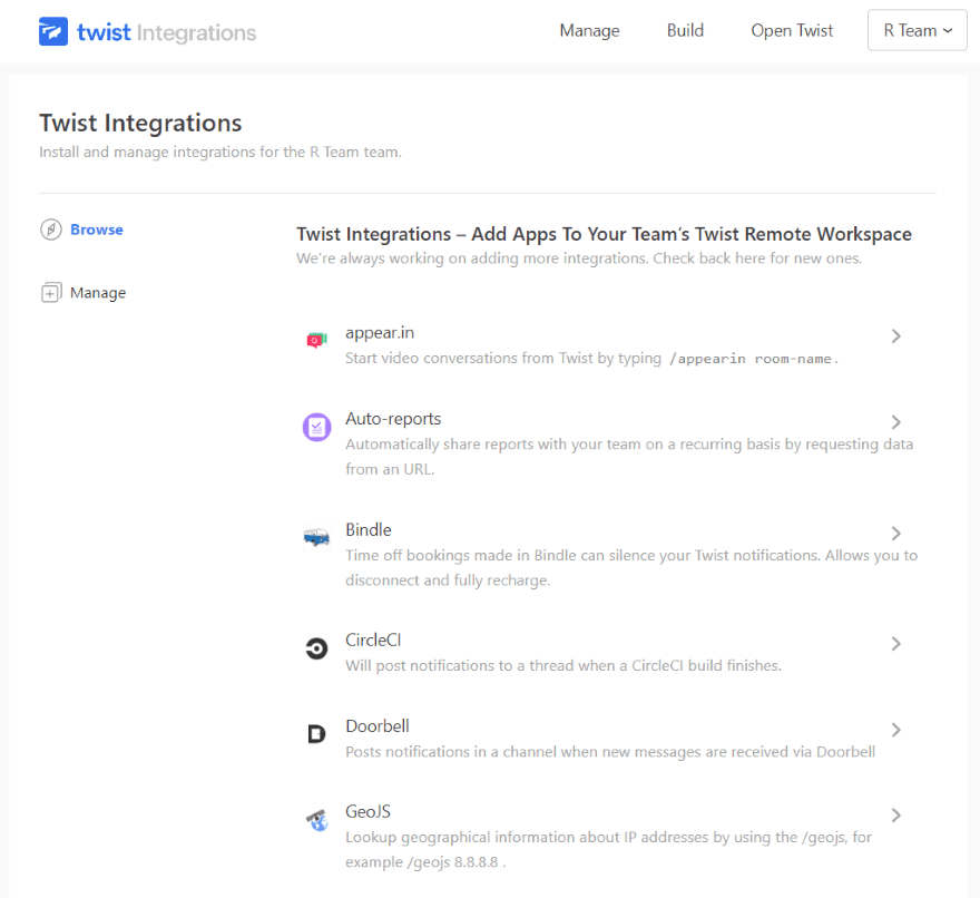 Twist: Organized work communication for flexible teams