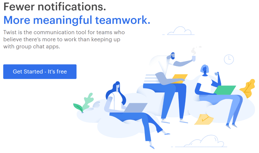 Twist: Organized work communication for flexible teams