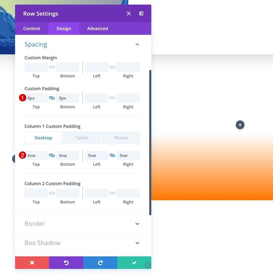 gradient background on hover