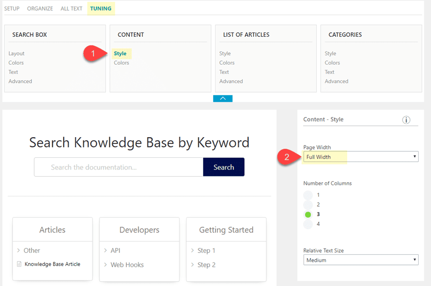 divi knowledge base