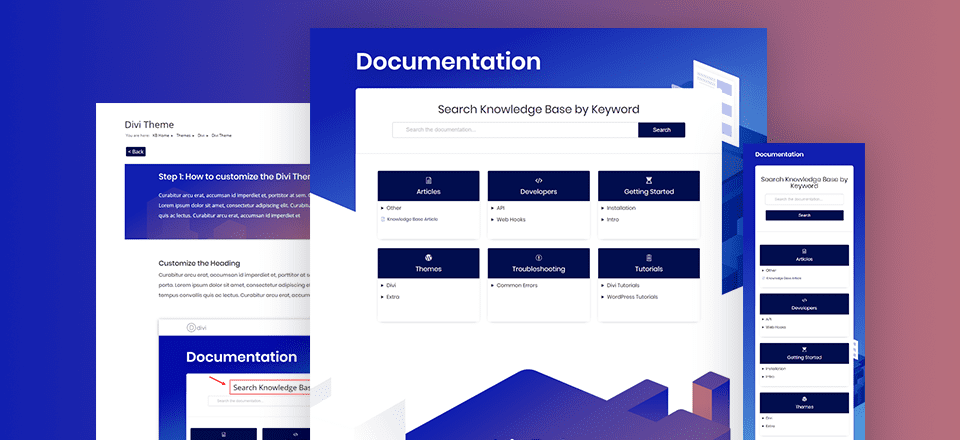 How to Create a Knowledge Base for Your Website with Divi