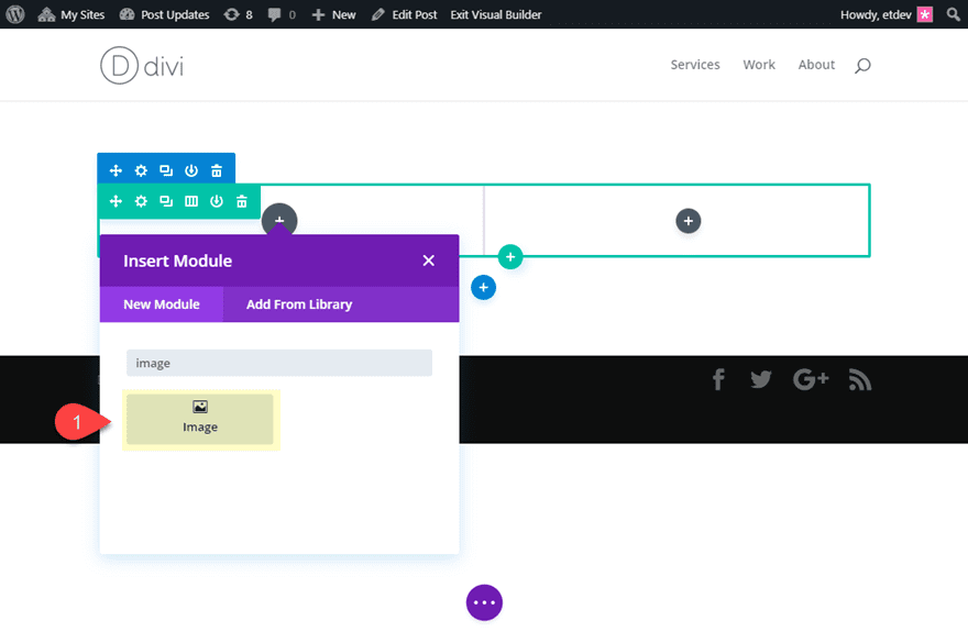 divi post title module