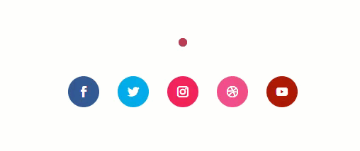 social media follow button