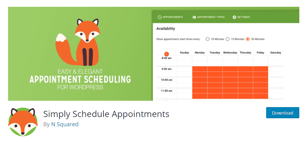 WordPress Schedule Plugin