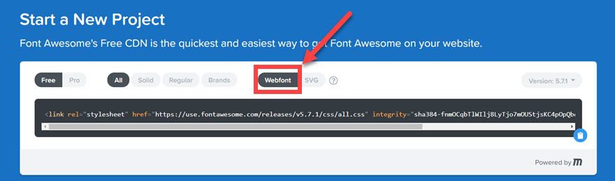 Font Awesome WordPress