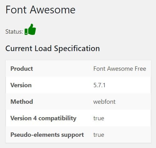 Font Awesome WordPress