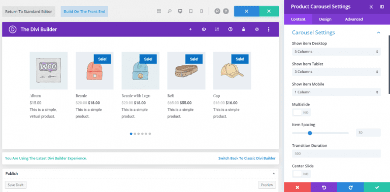 Divi Plugin Highlight: Divi Product Carousel Module - Ask the Egghead, Inc.