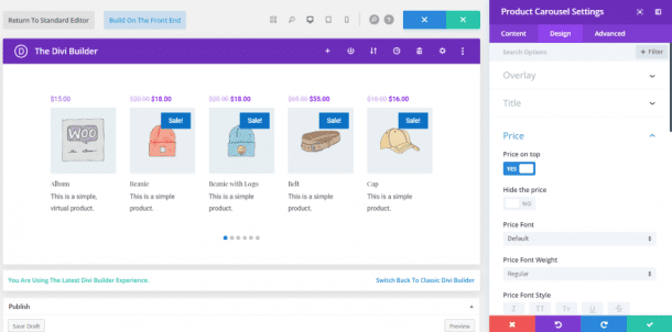 Divi Plugin Highlight: Divi Product Carousel Module
