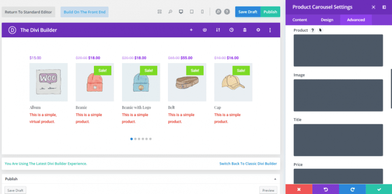 Divi Plugin Highlight: Divi Product Carousel Module