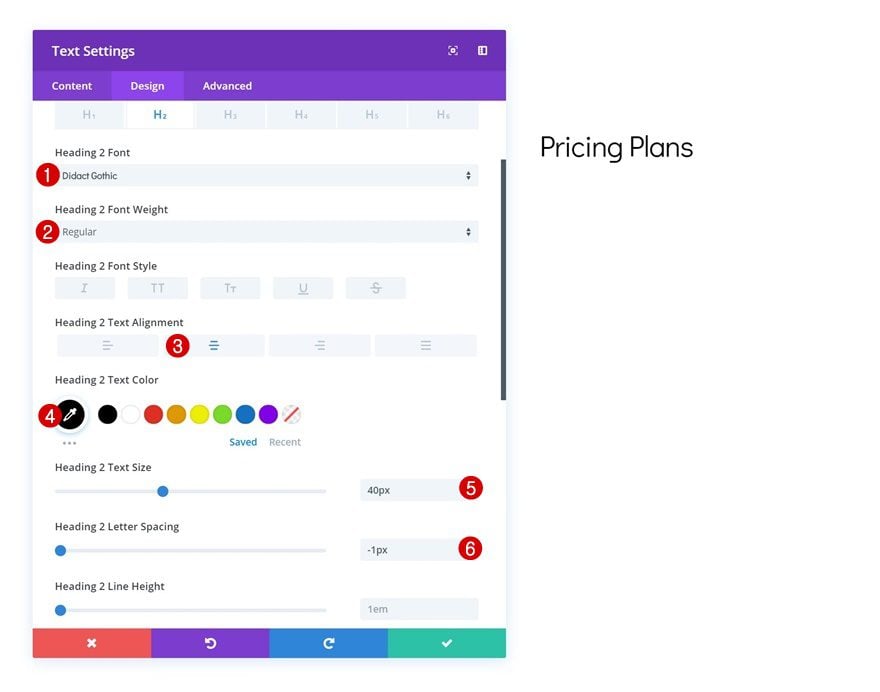 pricing plans