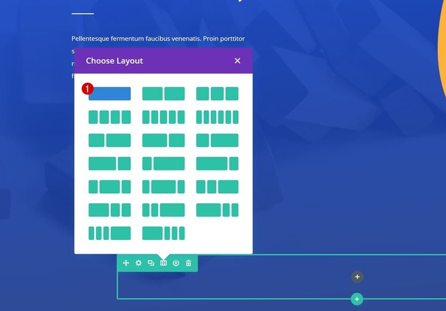 fixed icon navigation