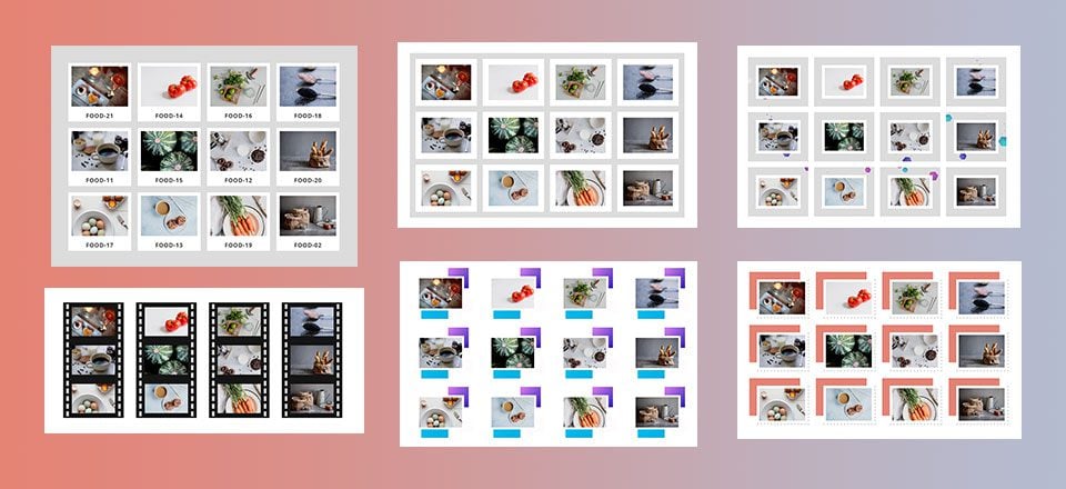 6 Unique Border Designs for your Divi Gallery Module Images