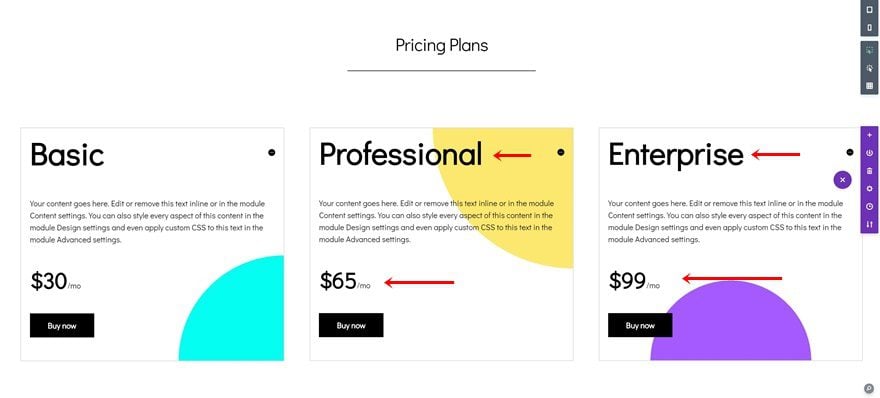 pricing plans