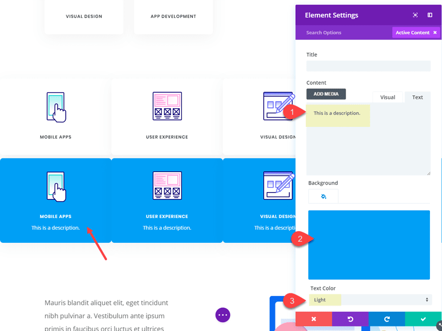 divi flip cards