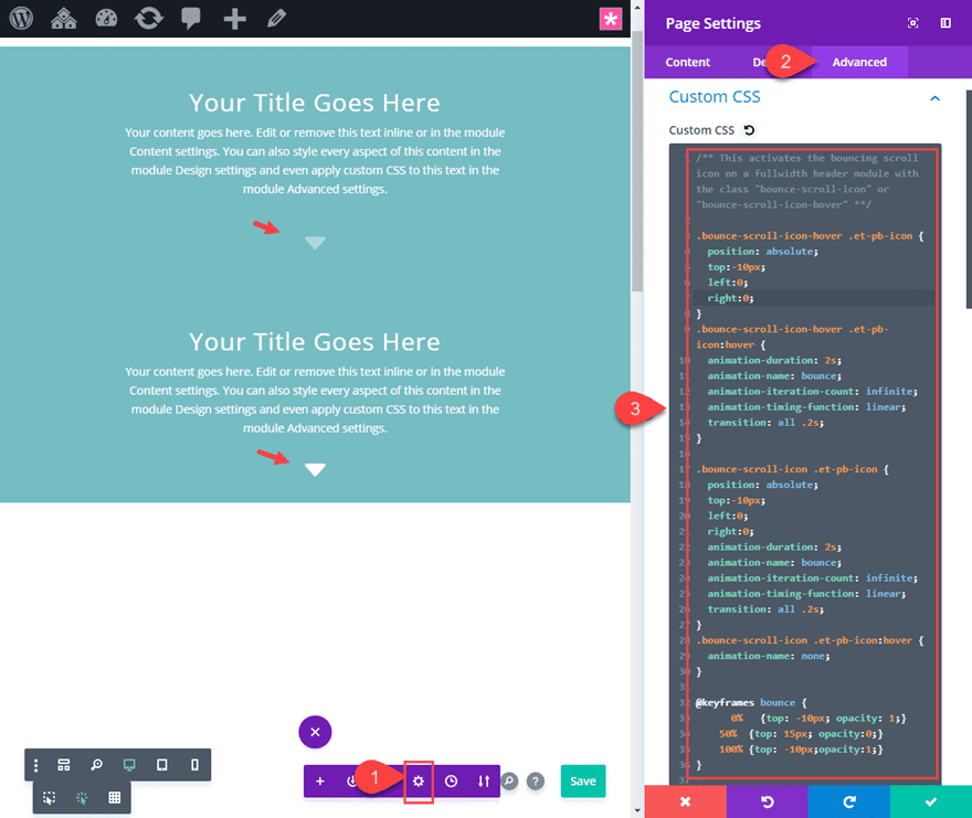 divi microinteractions